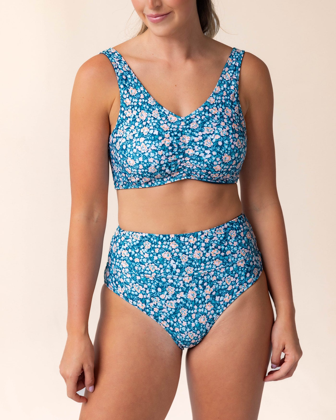 Sumner Flat Rib Reversible High Rise Bottom