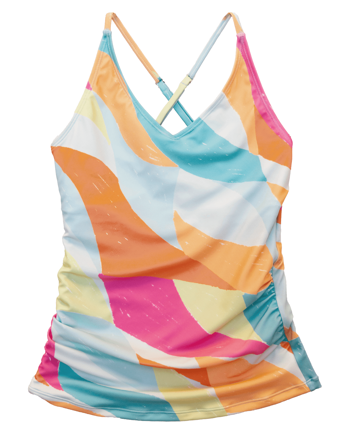 Crest V-Neck Tankini