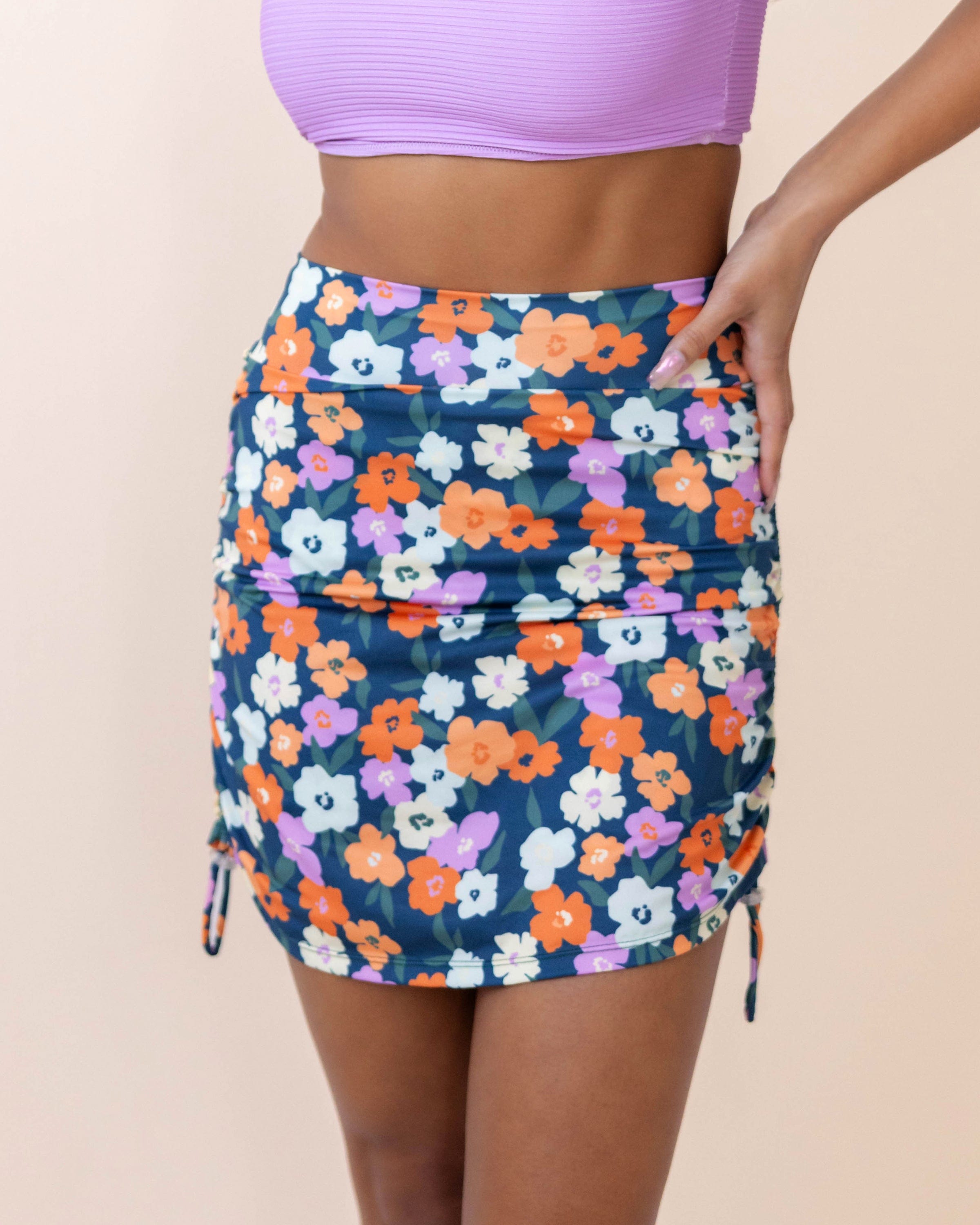 Brookside Ruched Swim Skirt – Nani Swimwear