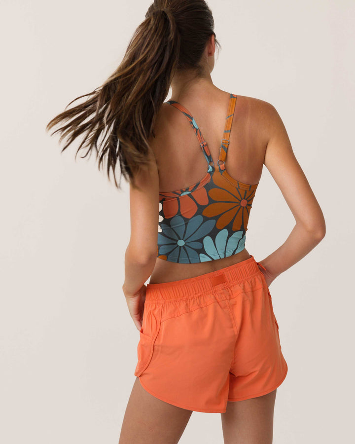 Luna Floral Longline Bra