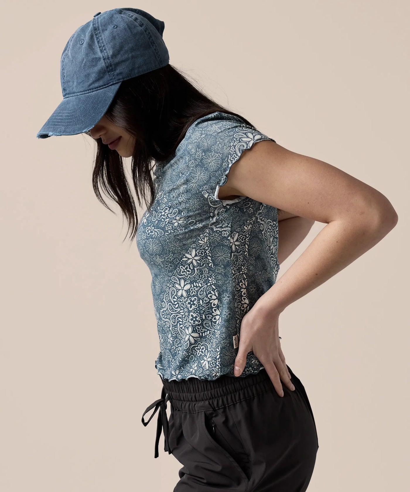 Summit Floral Modal Valley Tee