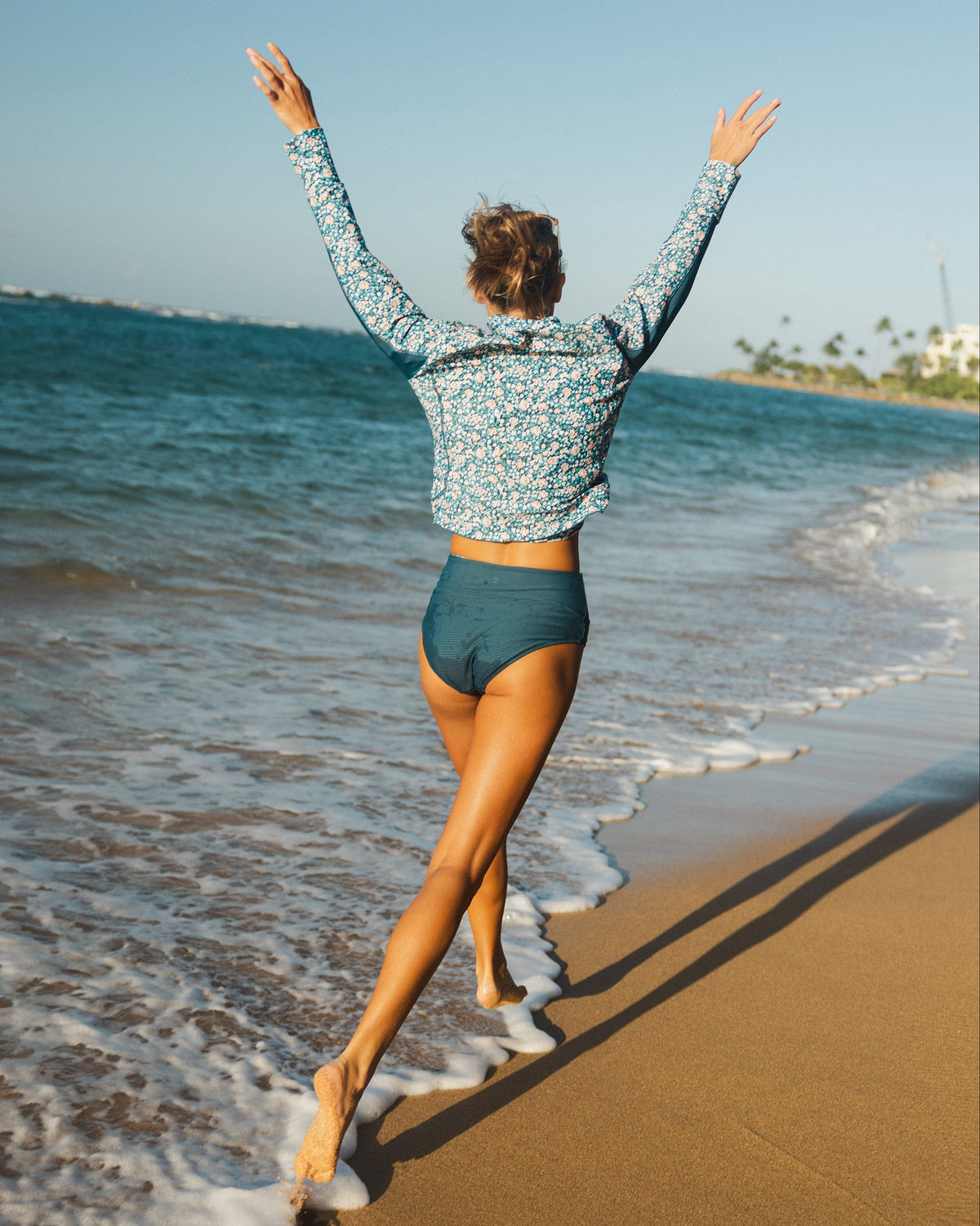 Sumner Flat Rib Reversible High Rise Bottom
