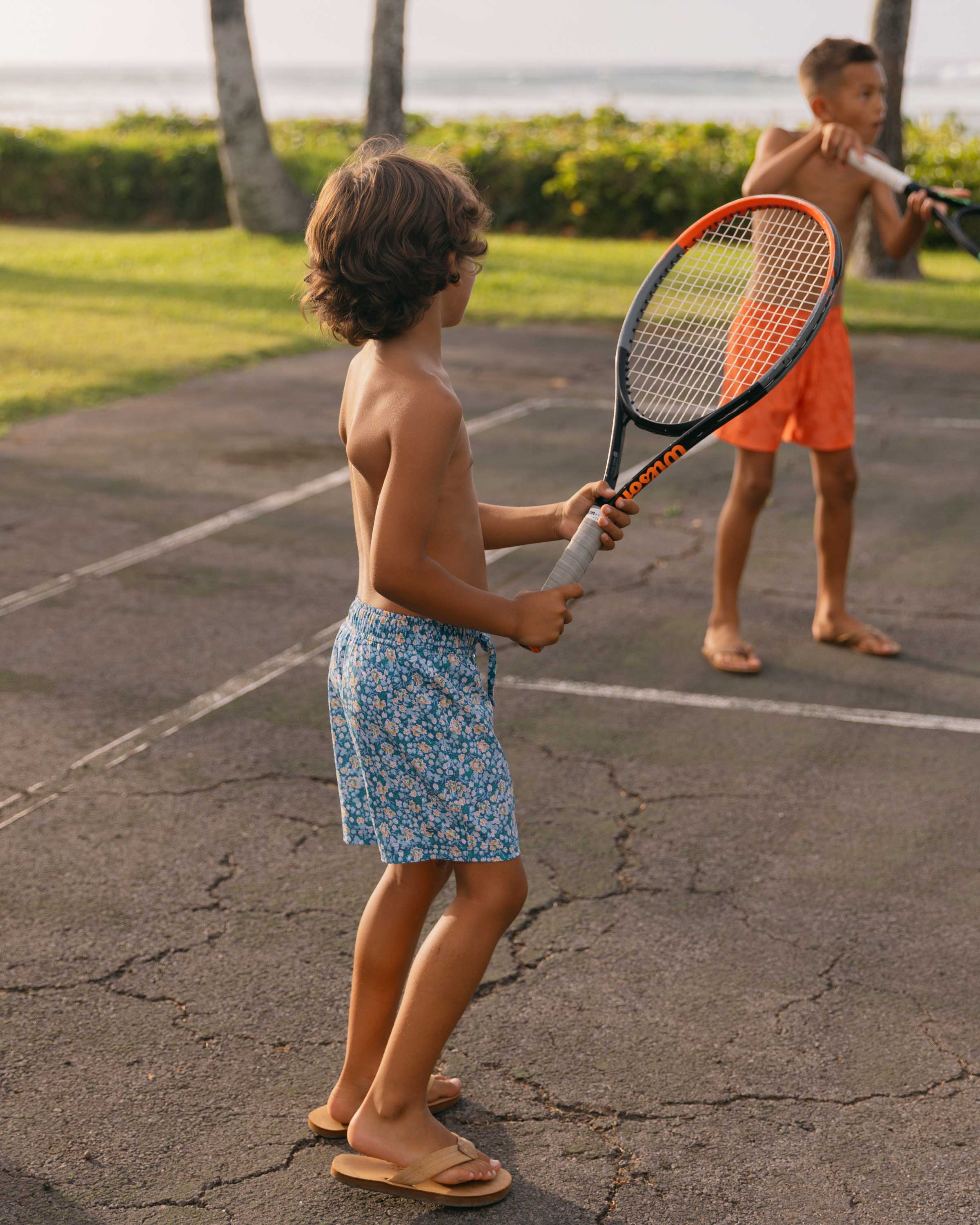 Boys Court Short Salmon main image 0