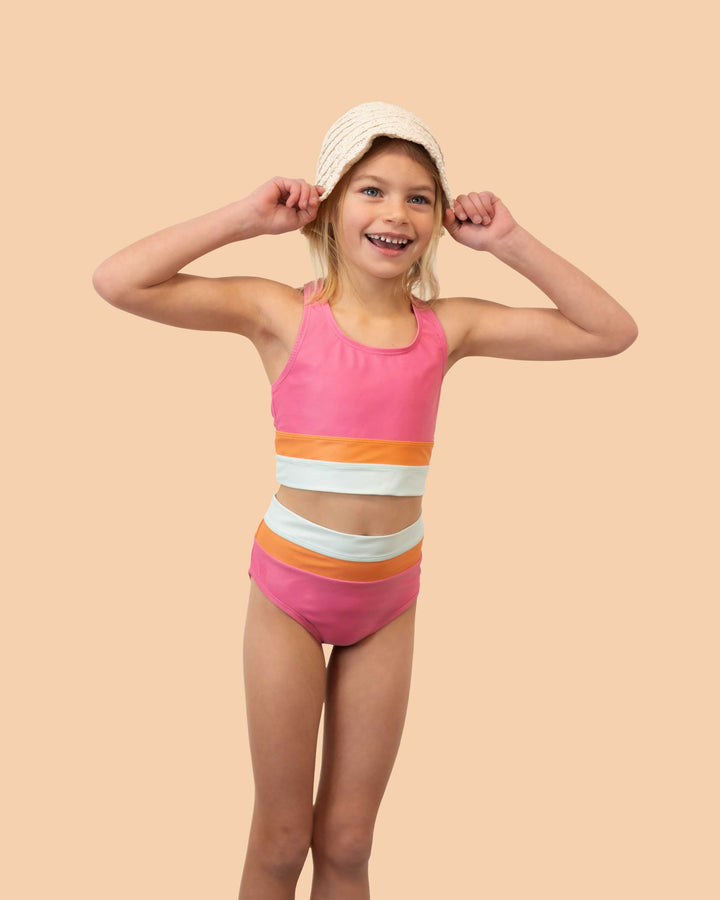Girls Harper Cut Back Crop Set