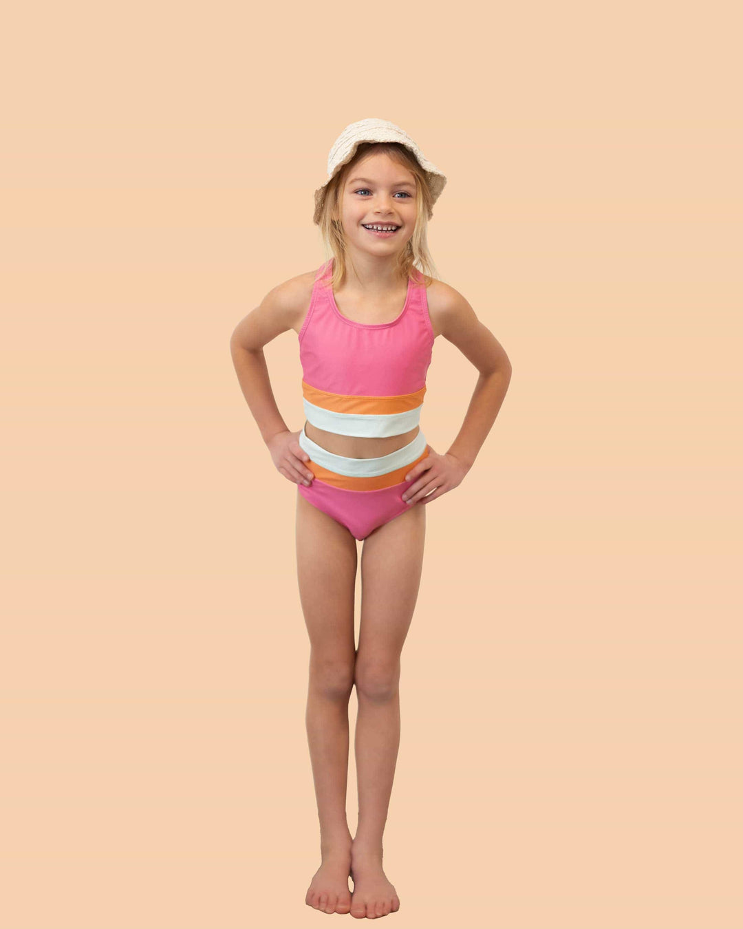 Girls Harper Cut Back Crop Set