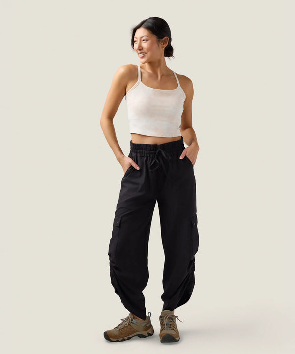 Black Trekker Pant