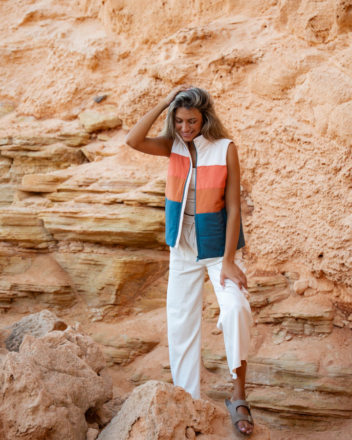 Camp Colorblock Vest