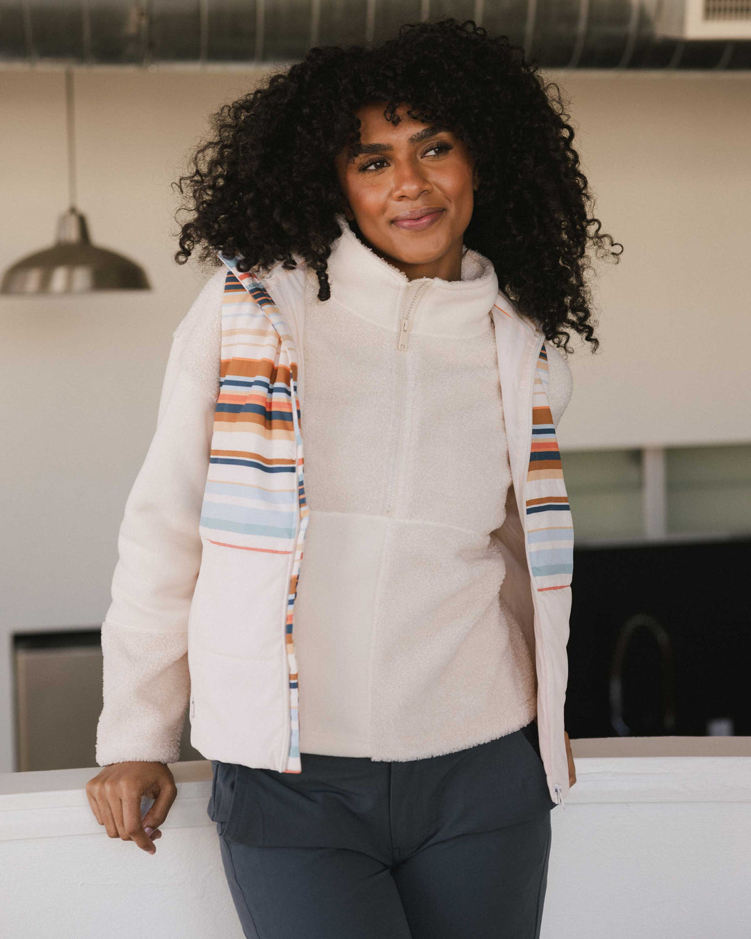 Cascade Stripe Trails Vest