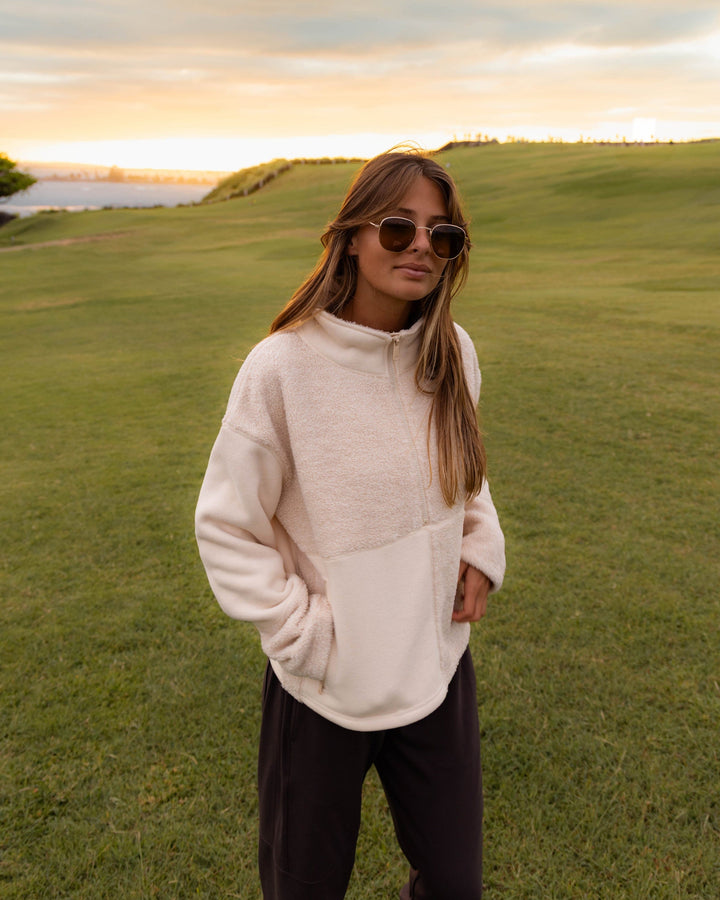 Alpine Sand High Pile Nomad Fleece