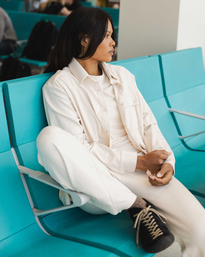 Alpine Sand Cloud Base Camp Button Up