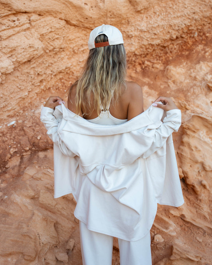 Alpine Sand Cloud Base Camp Button Up