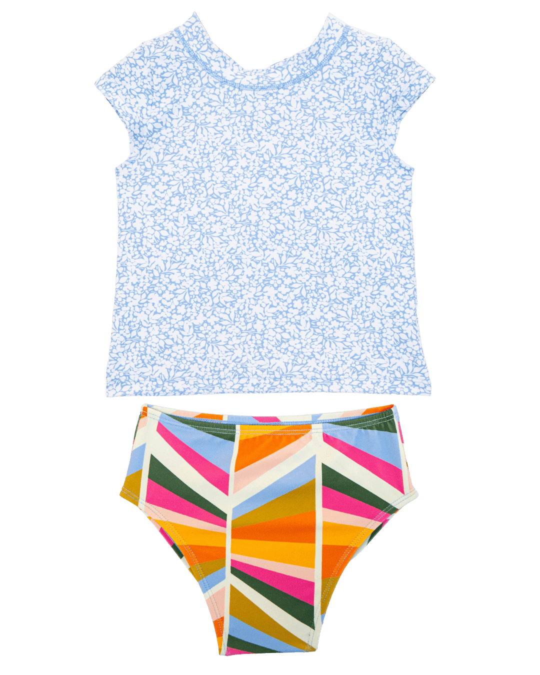 Girls Mini Ostler Swim Tee Set