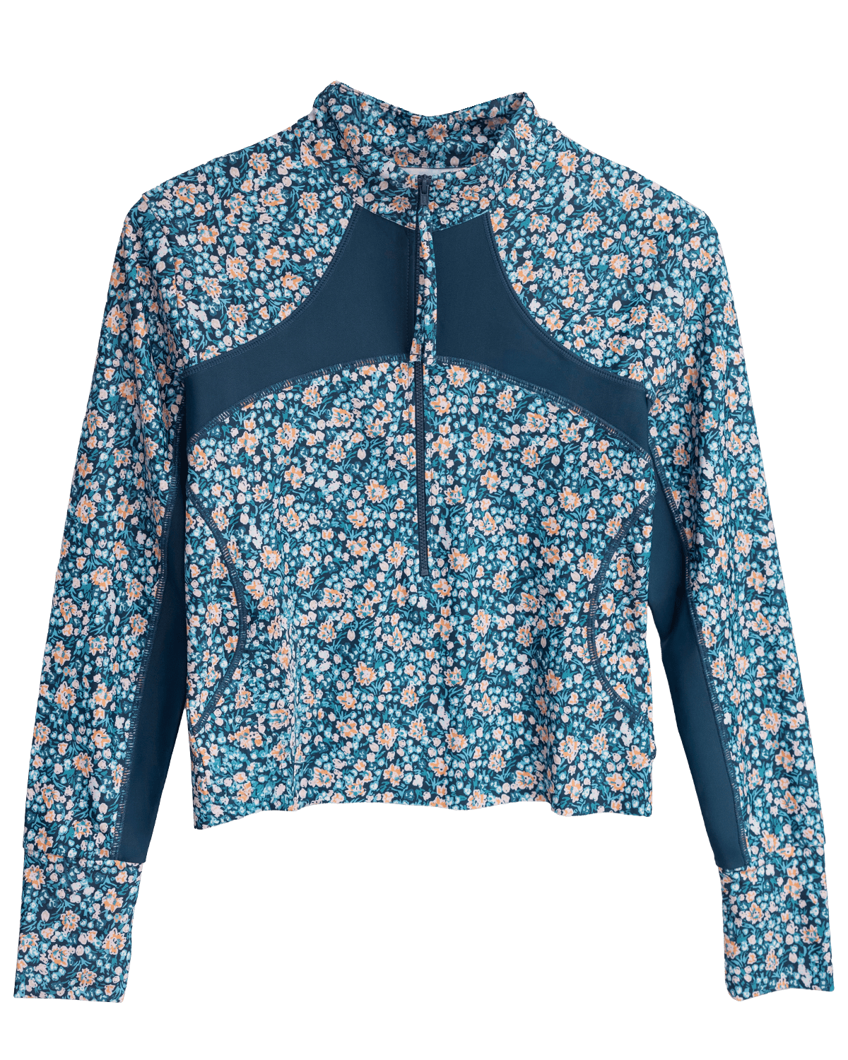 Sumner Cropped Half Zip Rashguard