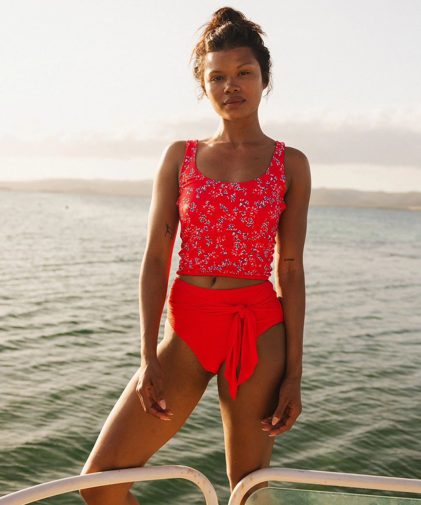 Poppy Flat Rib Tied Up Bottom