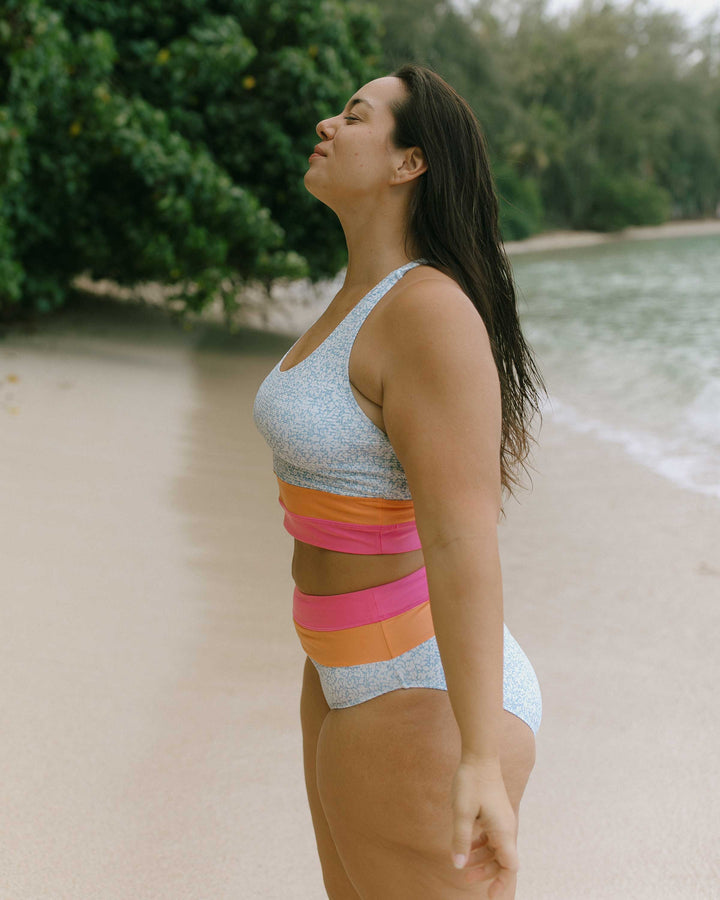 Ostler Colorblock High Leg bottom