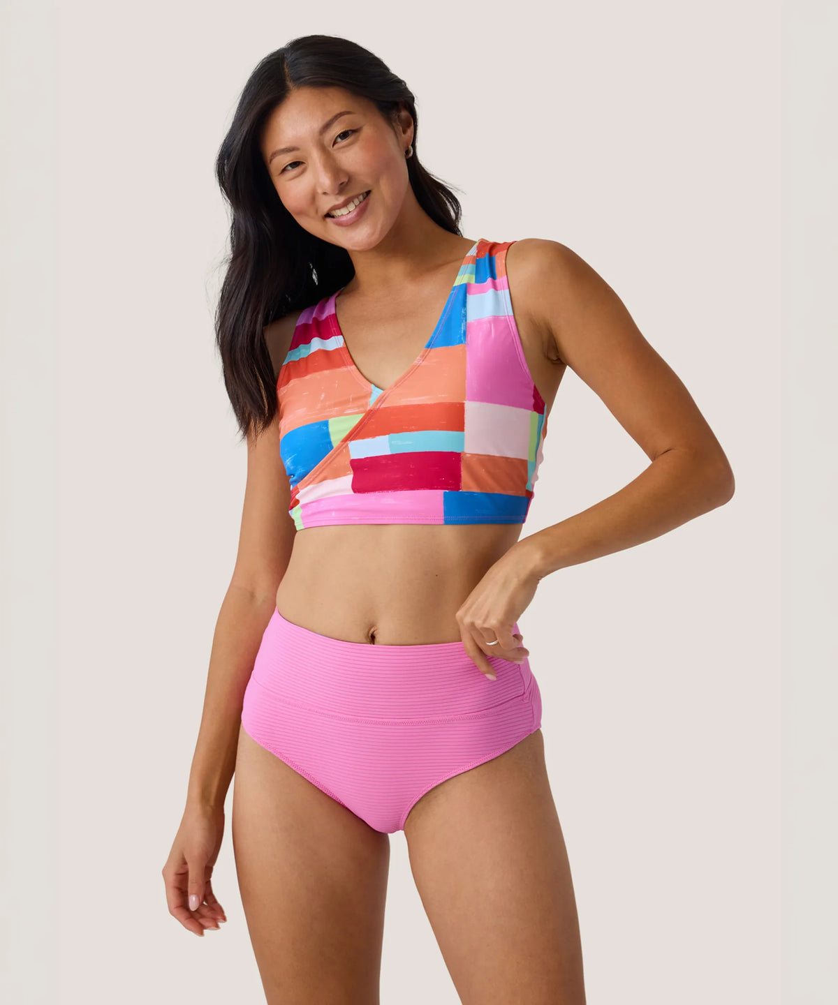 Kaleidoscope Reversible High Rise Bottom