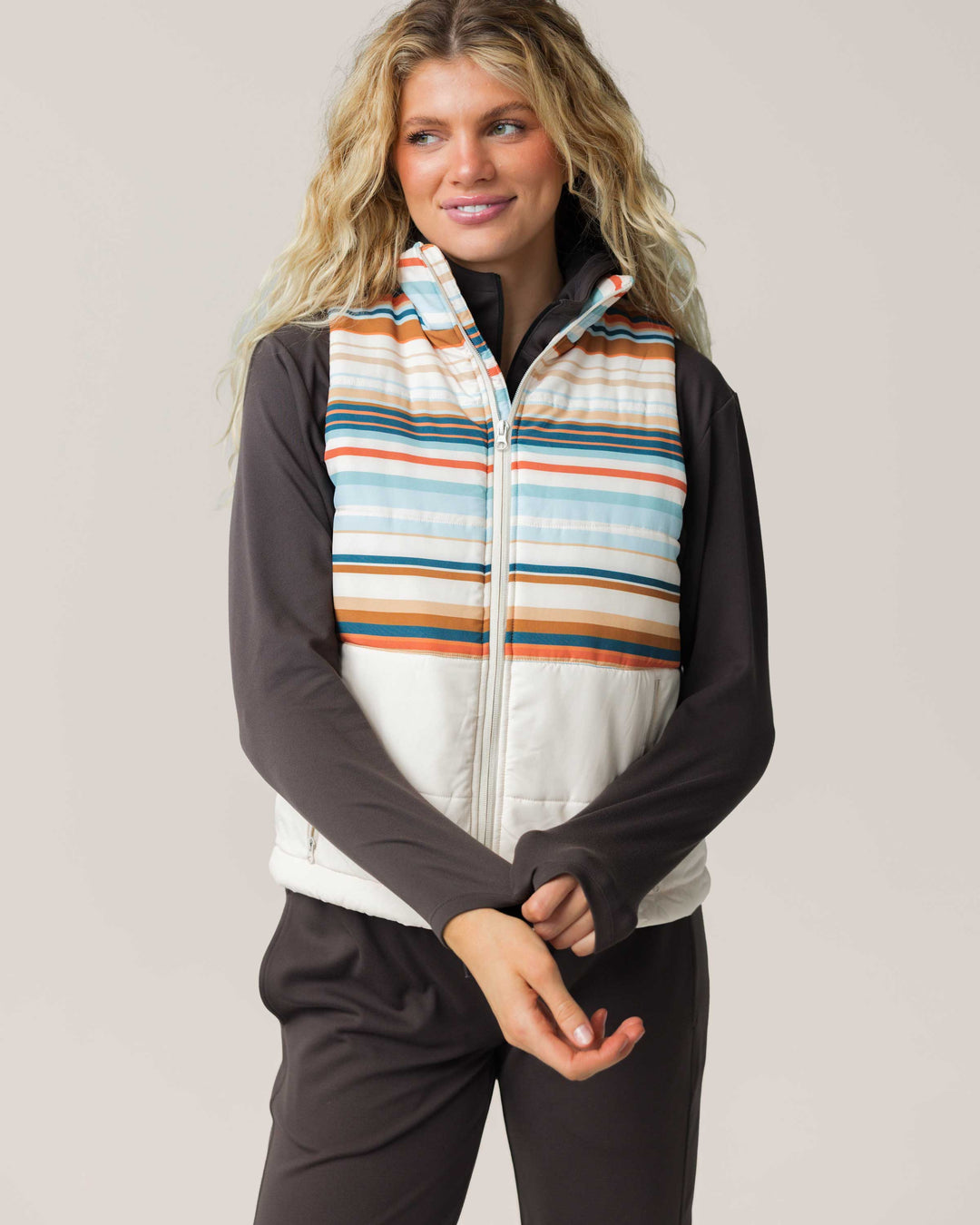 Cascade Stripe Trails Vest
