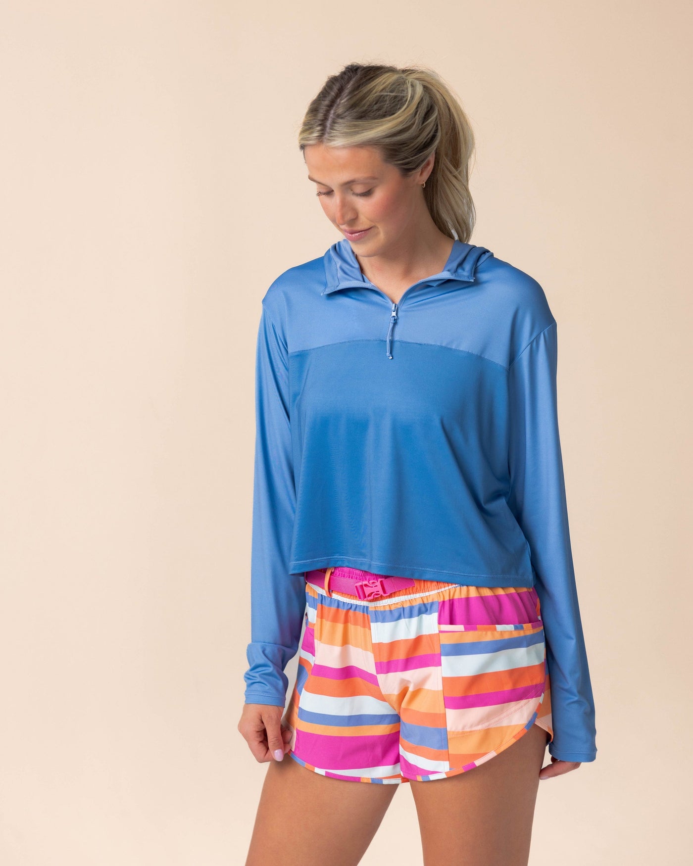 Monroe Quarter Zip Sunshade