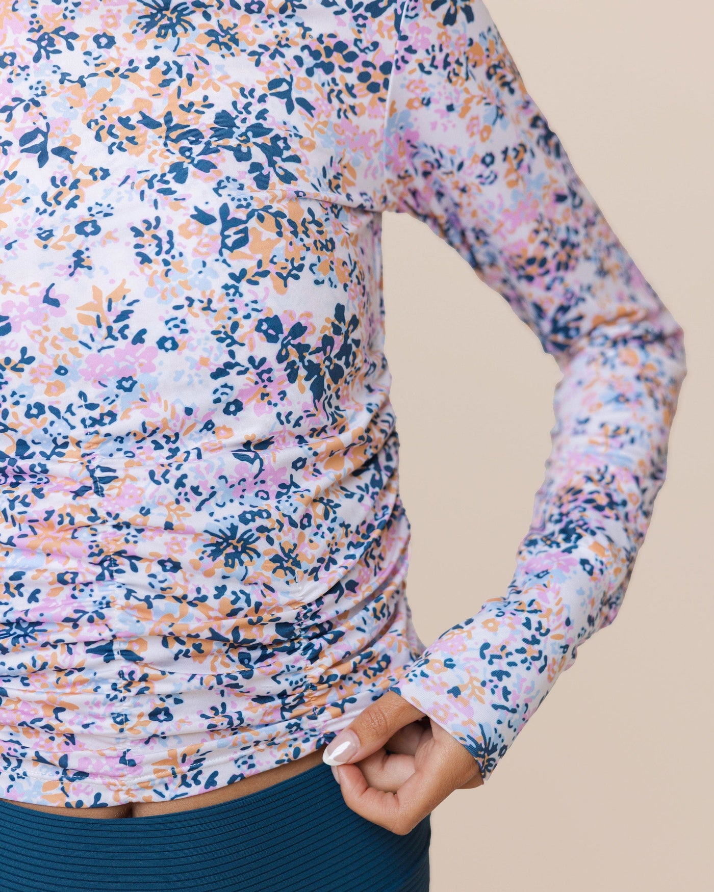 Caspian Ruched Sun Shirt