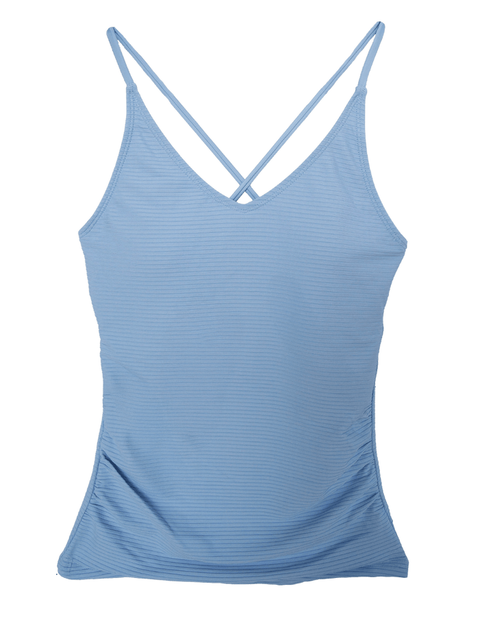 Celeste Flat Rib V-Neck Tankini