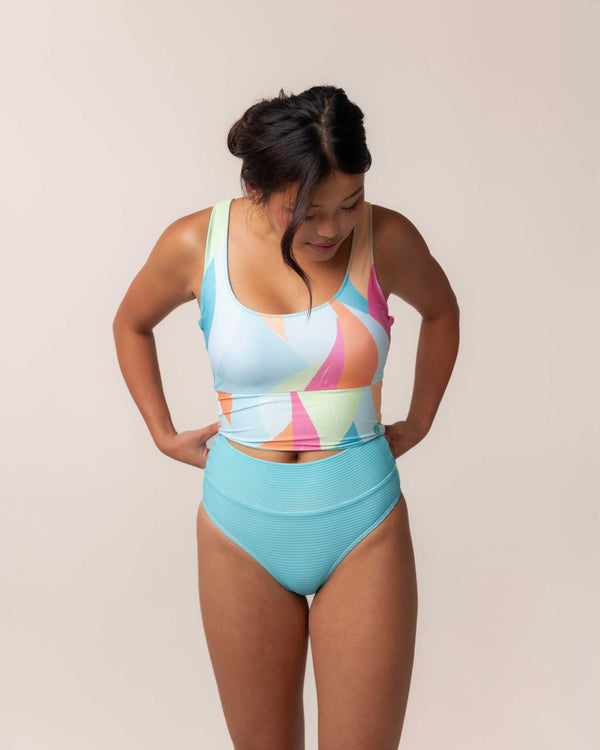 Crest 4 Way Reversible Midkini