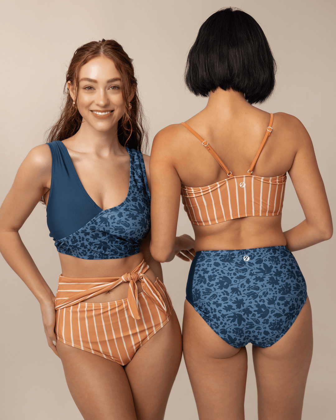 Terracotta Side Tie Bottom