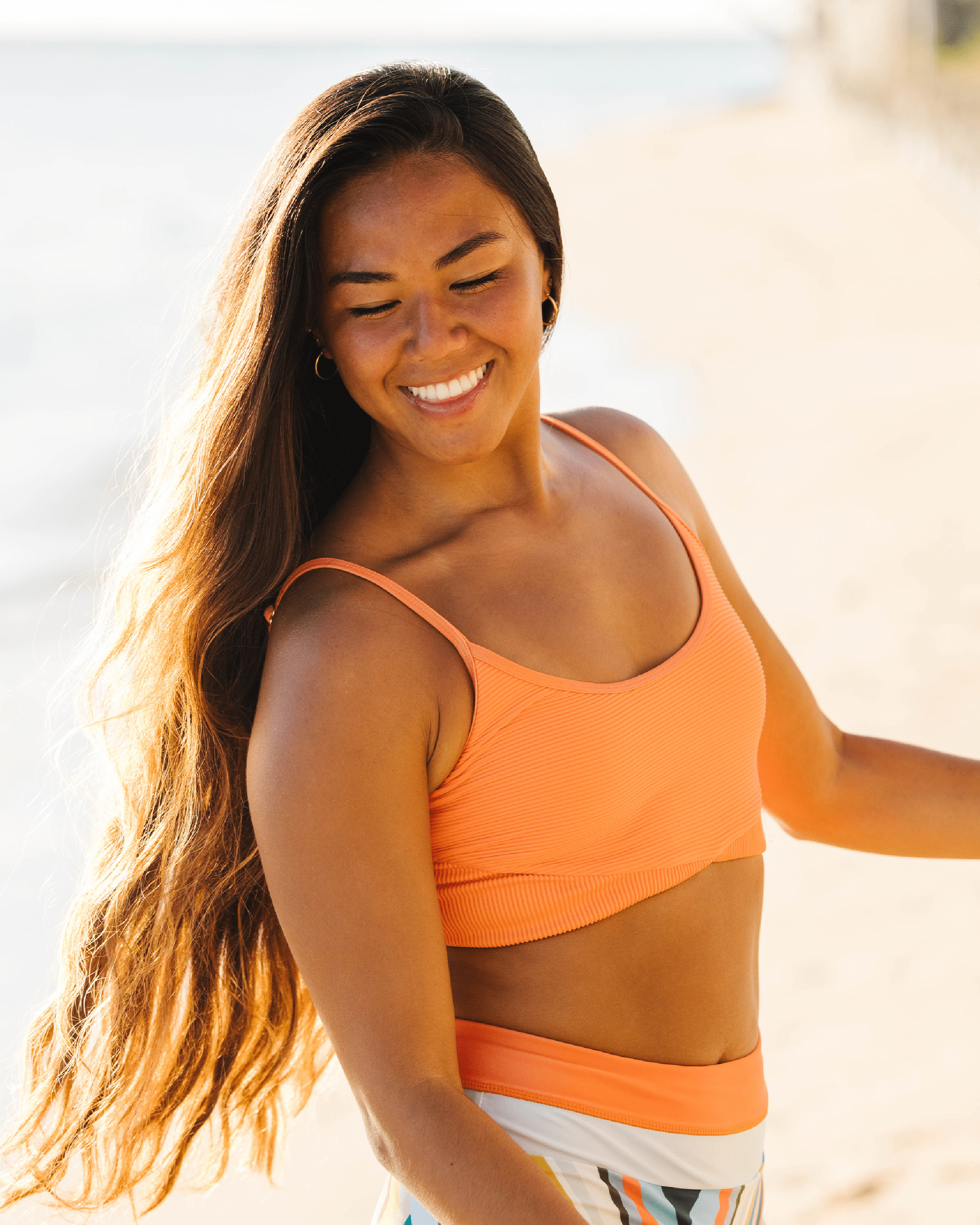 Textured Cora Tone Crop – Nani Swimwear