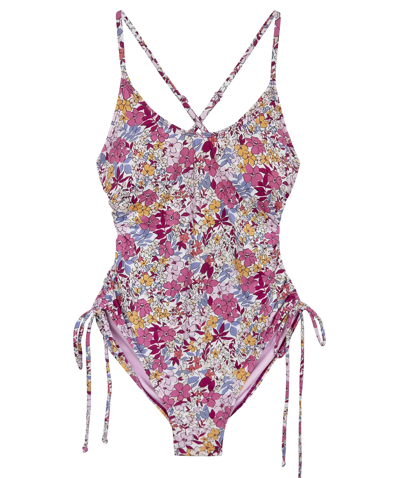 Beach Blossom Tied One Piece
