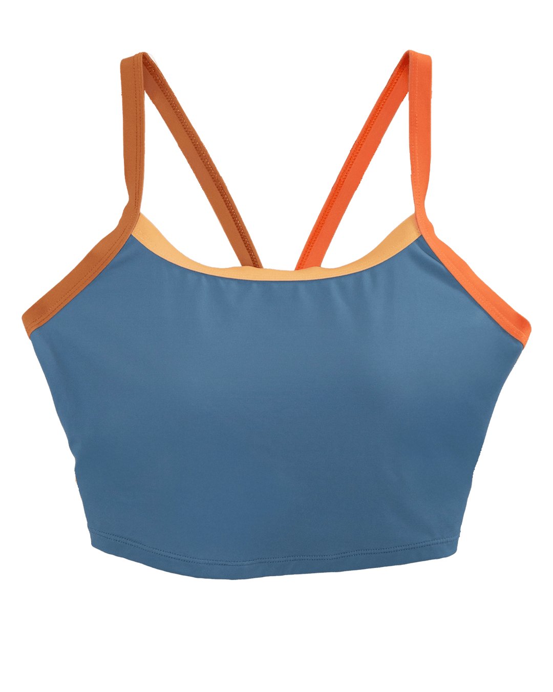 Blue Lagoon Scoop Neck Crop