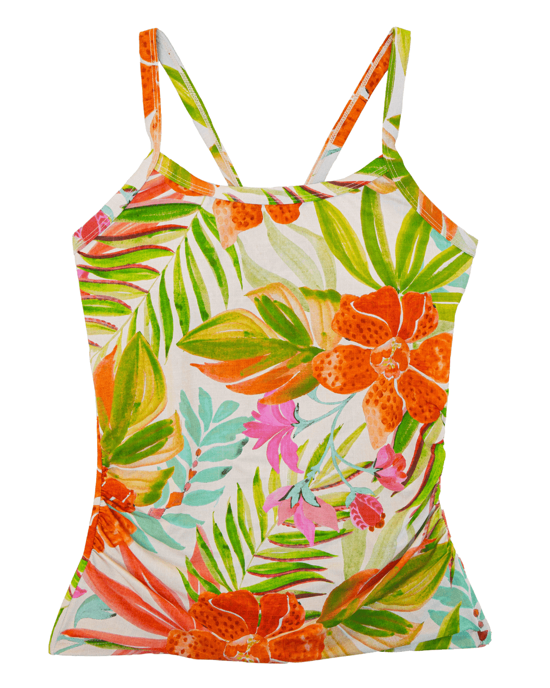 Tropics Scoop Neck Tankini