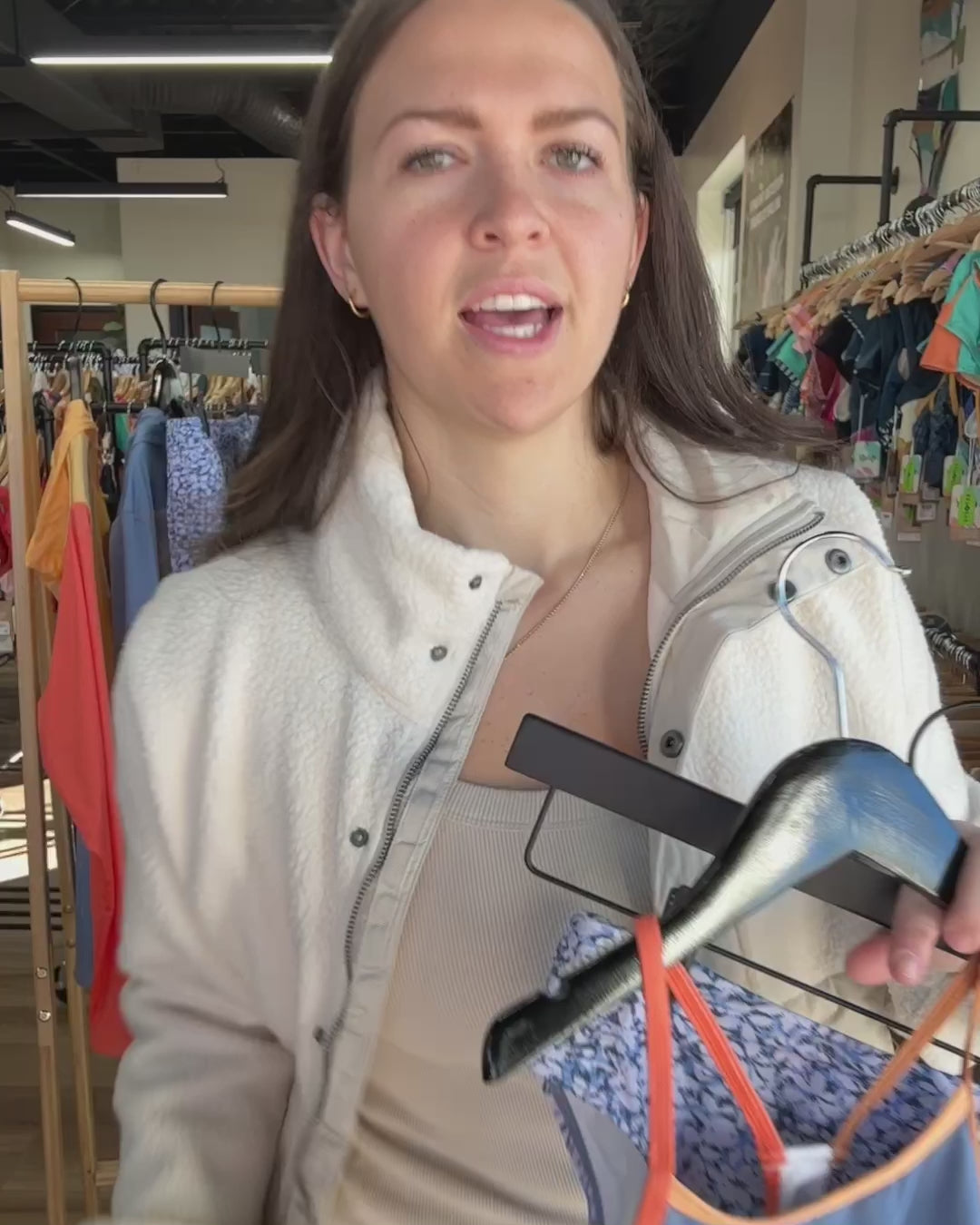 Girls Blue Lagoon Hybrid Lake Short