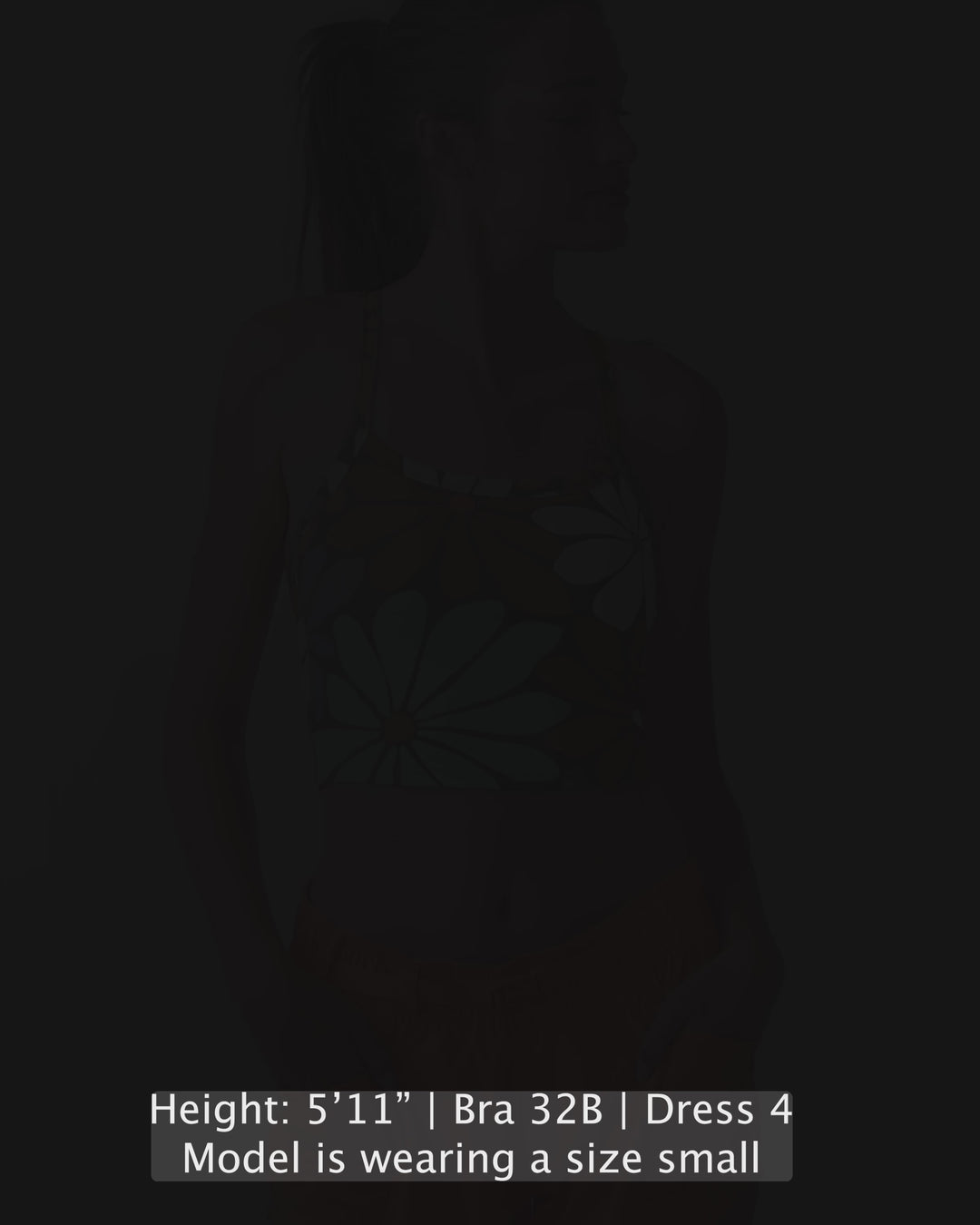 Luna Floral Longline Bra