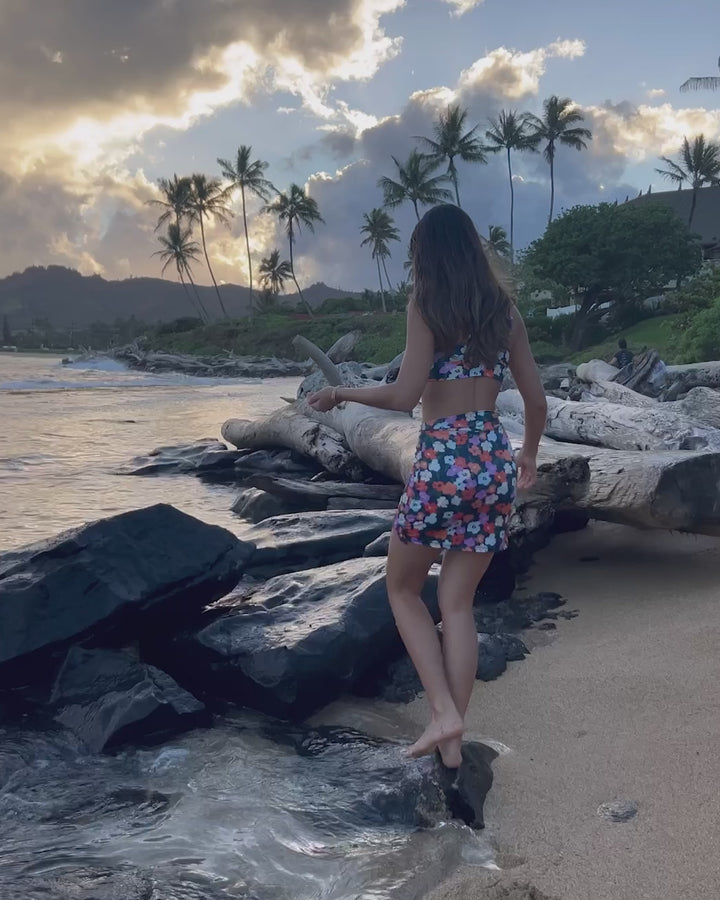 Brookside Ruched Swim Skirt