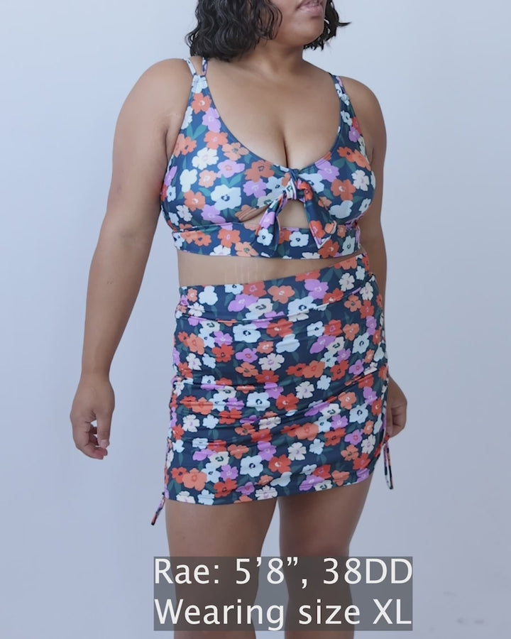 Brookside Ruched Swim Skirt