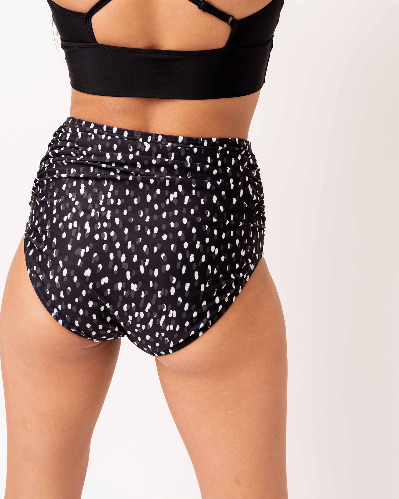 Spritz Ruched High Rise Bottom
