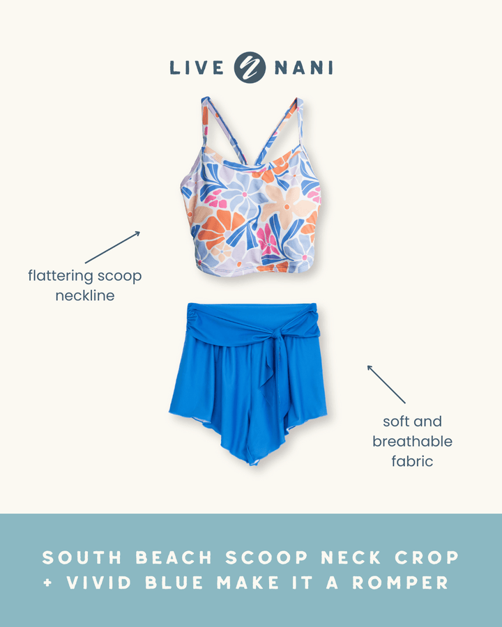 Vivid Blue Make It a Romper