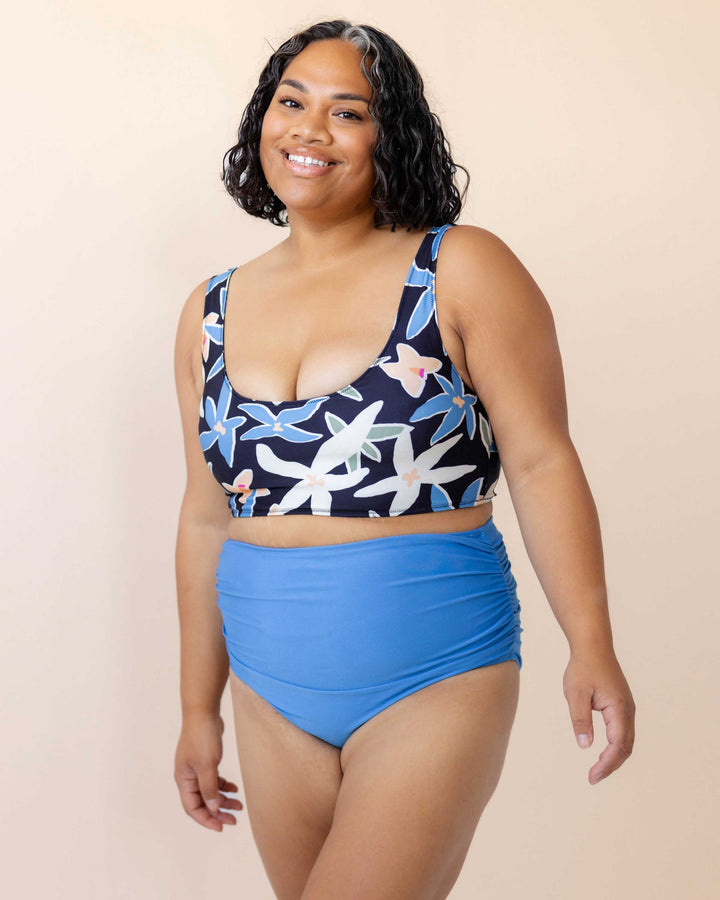 Monica Ruched High Rise Bottom