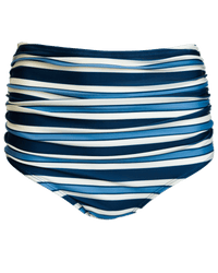 Monica Stripe Ruched High Rise Bottom