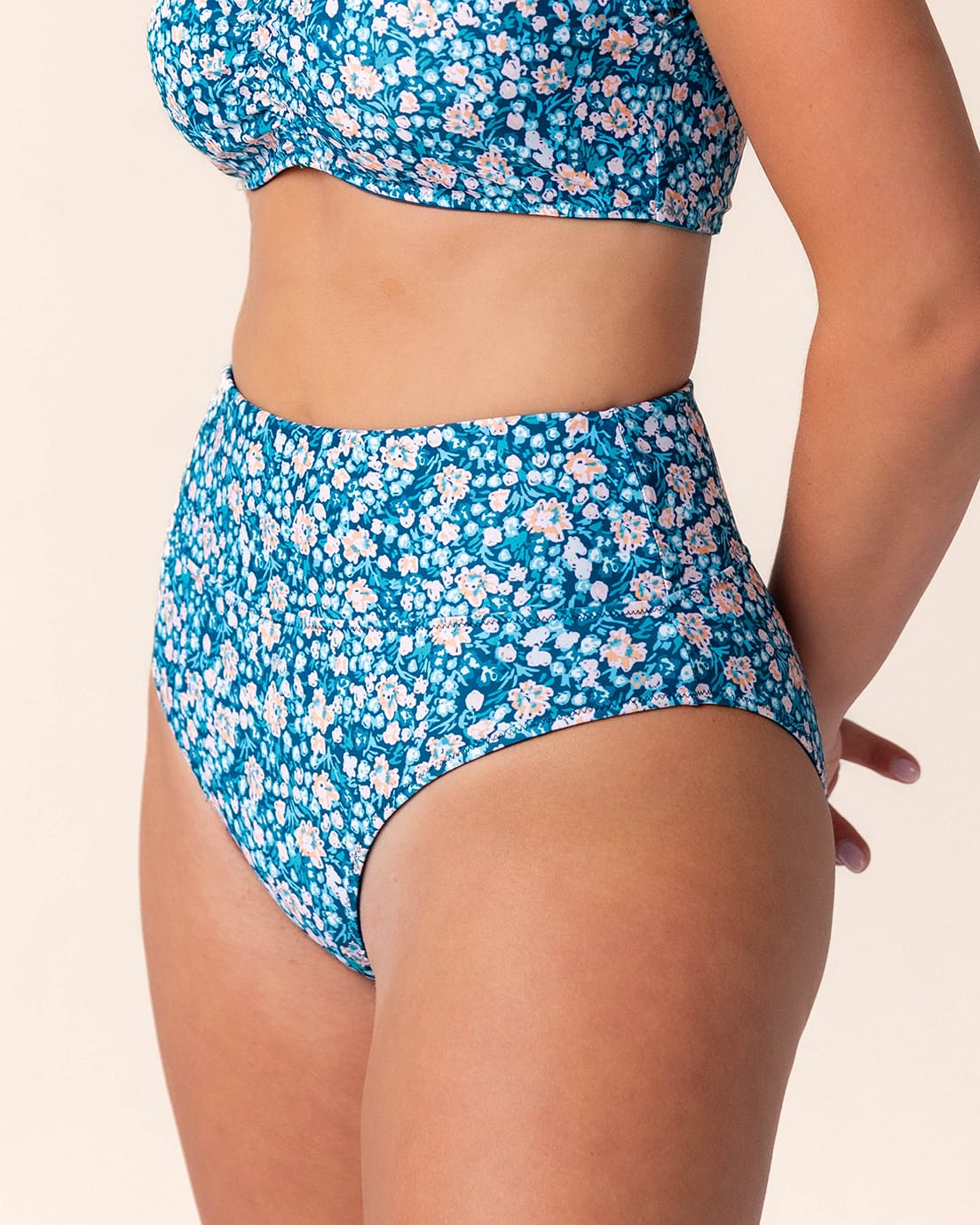Sumner Flat Rib Reversible High Rise Bottom