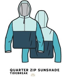 Tidebreak Quarter Zip Sunshade