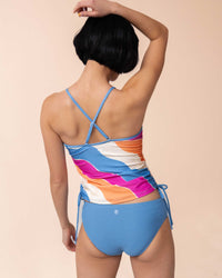 Sunrise Drawstring Tankini