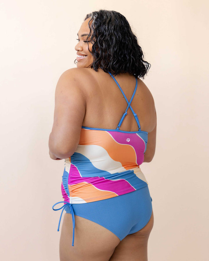 Sunrise Drawstring Tankini