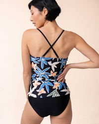 Raven V-Neck Tankini