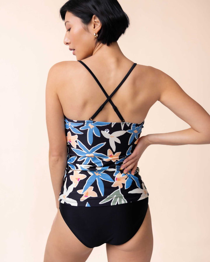 Raven V-Neck Tankini