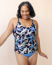 Raven V-Neck Tankini