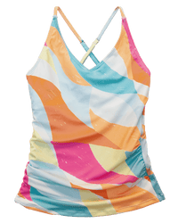 Crest V-Neck Tankini