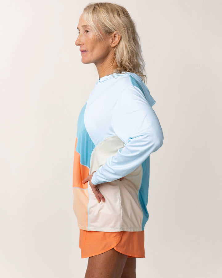 Aqua Sunray Pullover