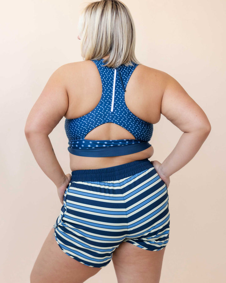 Monica Stripe Expedition Short