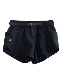 Black Hybrid Uinta Short