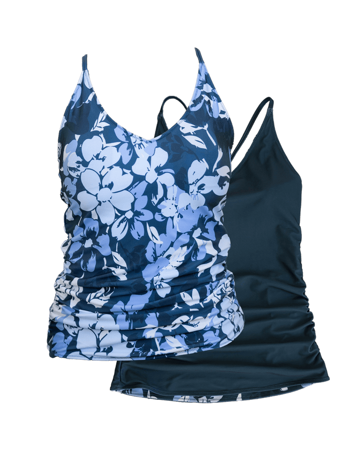 Luna Reversible V-Neck Tankini